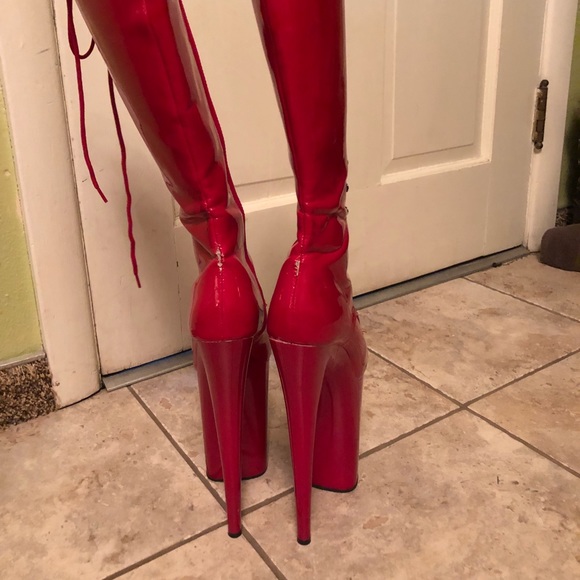 pleaser infinity boots